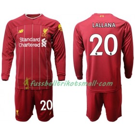 Fußballtrikots Liverpool Lallana 20 Kinder 2019-2020 Langarm Heimtrikotsatz kaufen